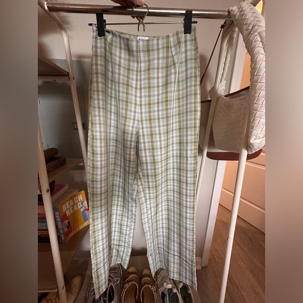 Princess Polly Euro Pant Light Green
